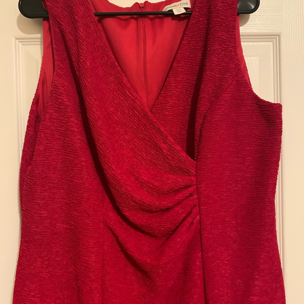 Cute red dress